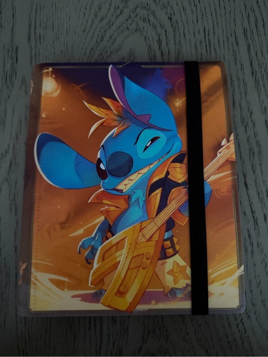 stitch card binder Lorcana with cards or collecting Lilo & Stitch | Come